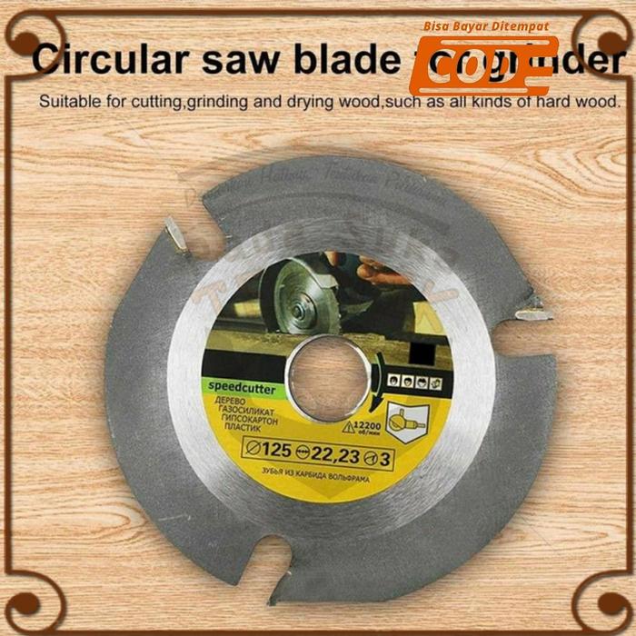 Mata Gerinda Pisau Potong Kayu Circle Circular Saw Multi Cutting Disk SPEEDCUTTER 4inci x 3T
