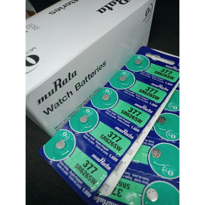 Baterai Jam Tangan Murata 377/626 Baterai Murata Original 626 Baterai Jam Universal Terlaris