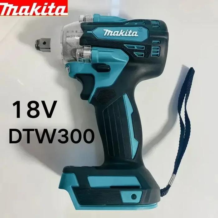 Makita Brushless Electric Wrench Impact Wrench Strong Lithium Battery 18V Lithium Battery Wrench Ele