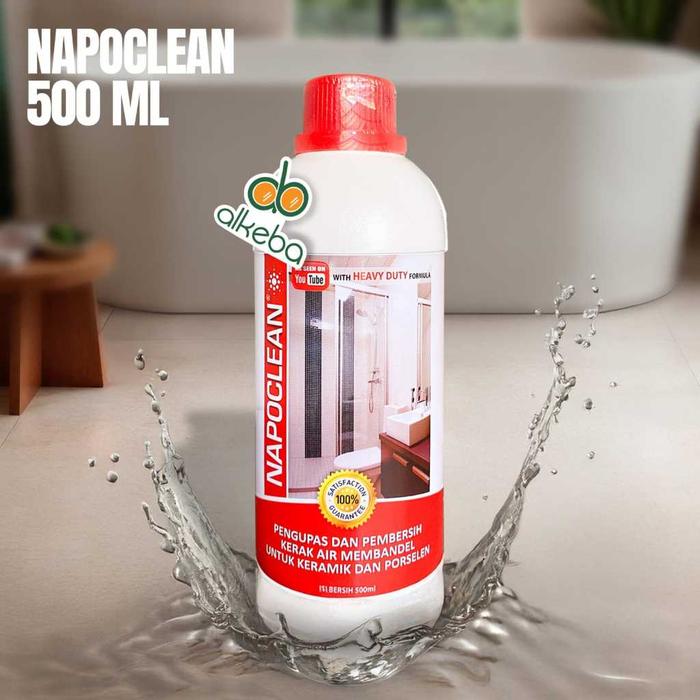 Napoclean Merah 500 ML / Pembersih Keramik Kamar Mandi Napoclean Heavy Duty