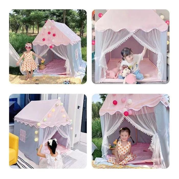 Mainan Tenda Anak Perempuan Tenda Jumbo Anak Mainan Rumah Rumahan Tenda Princess Tenda Bermain Indoo