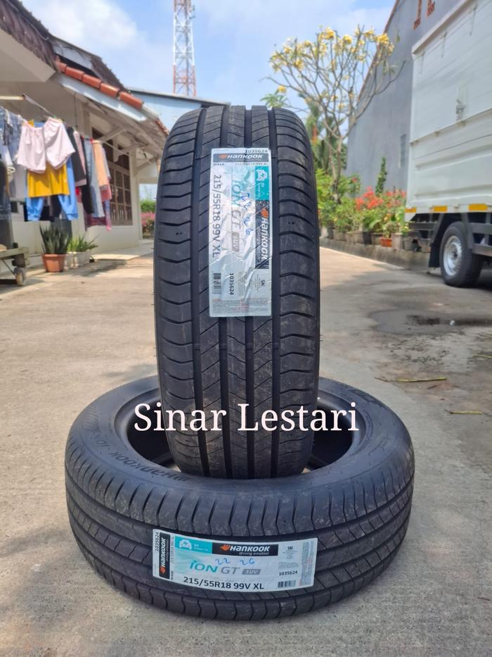 Ban Hankook ION GT SUV IK41A 215 55 R18 99V cocok untuk Corrola Cross Hybrid, Chevrolet Trak Dan Lai