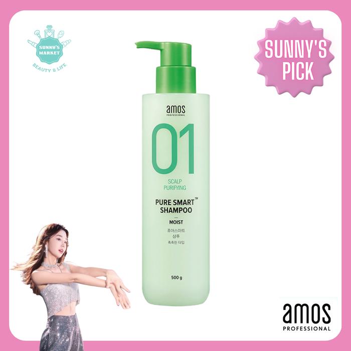 Sunny's Market [AMOS PROFESSIONAL] Pure Smart Shampoo - Moist 500g