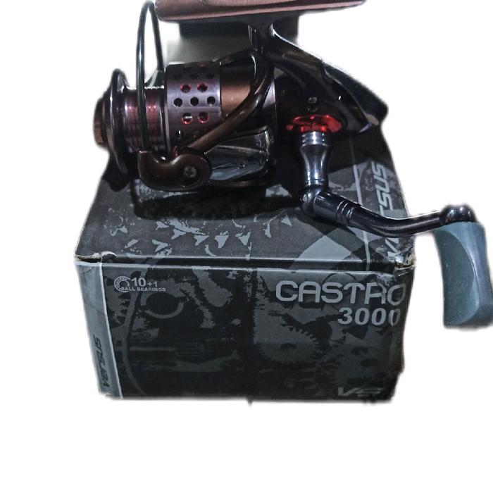 REEL VERSUS CASTRO 3000 - Reel Pancing dengan Desain Modern dan Fungsi yang Efisien