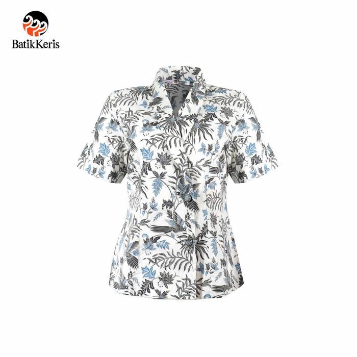 Batik Keris Blouse Batik Lengan Pendek Keris Alas-Alasan Peksi Katon