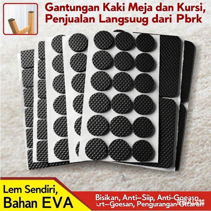 Meja kursi kaki matras sofa anti slip stiker matras ketebalan kursi kaki matras sudut meja kursi kak