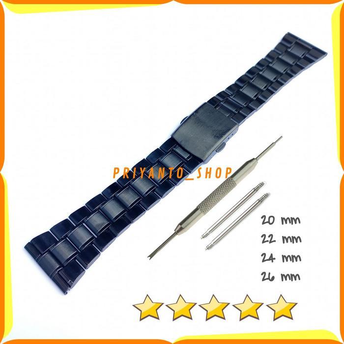 Strap Tali Jam Tangan Rantai Expedition 20Mm 22Mm 24Mm 26Mm Bonus Pen