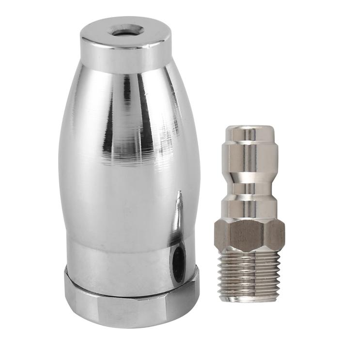 Pressure Washer Turbo Nozzle, Stainless Steel Rotating Spray Nozzle