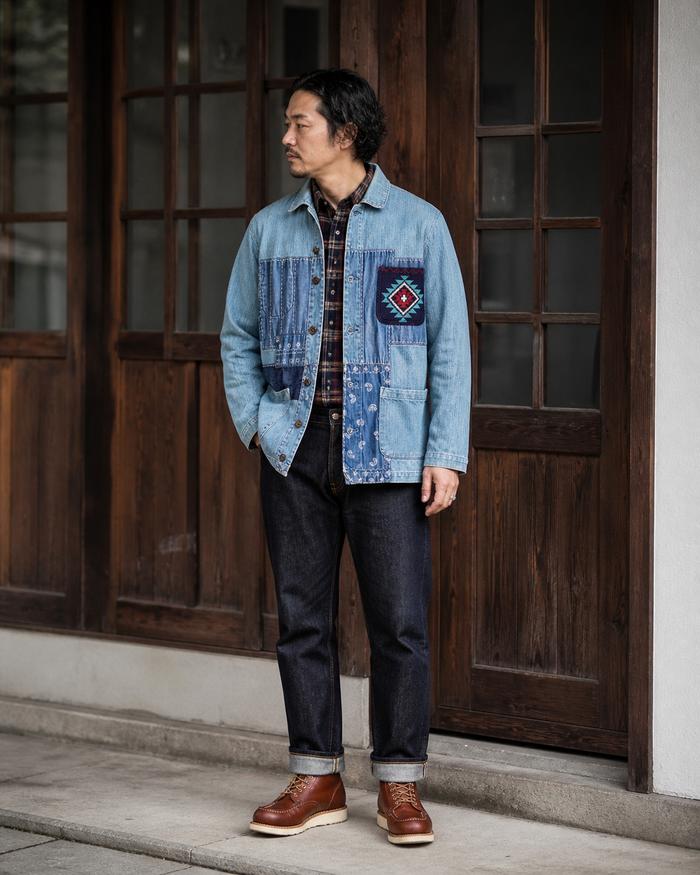 ELHAUS Nomad Denim Patchwork Jacket