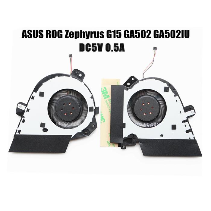 5V Cooling Fans Cooler for ASUS ROG Zephyrus G15 GA502 GA502IU