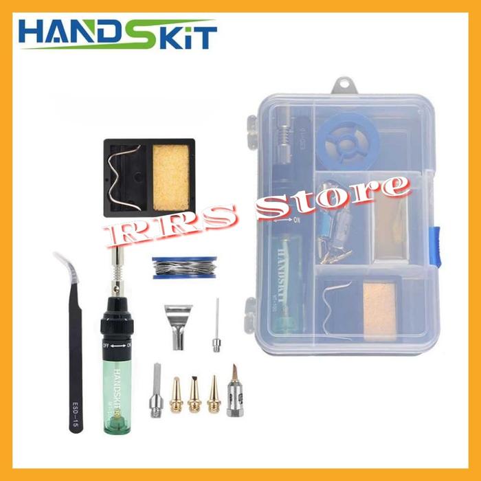 Renmei Solder Gas Butane Portable Iron Pen - MT-100 paket solder multifungsi murah kualitas bagus ti