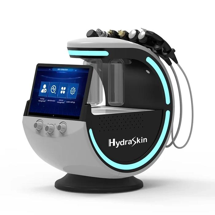7 in 1 Smart Ice Blue Analyzer Multifunction Facial Machine Diamond Hydra Dermabrasion Facial Aquafa