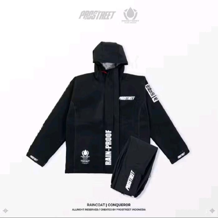 Prostreet Raincoat Conqueror Black