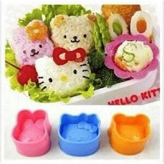 casaloger Cetakan Nasi Bento Sandwich Roti 3 in 1 Cetakan Nasi Lucu