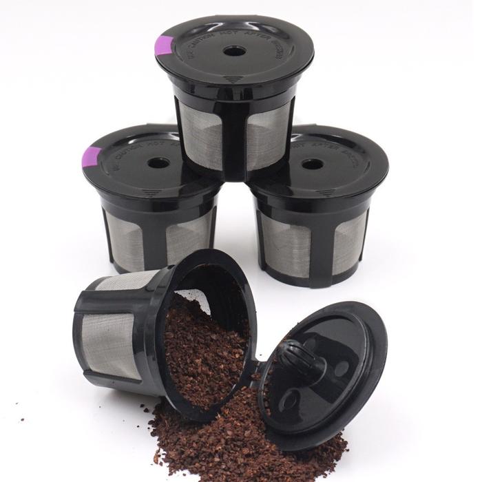 Reusable Coffee K-cup Filter Stainless Steel K-Carafe Coffee Capsules