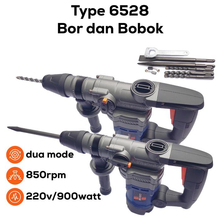 Rotary Hammer Drill Electric Hammer Mesin Bor Beton Elektrik Listrik