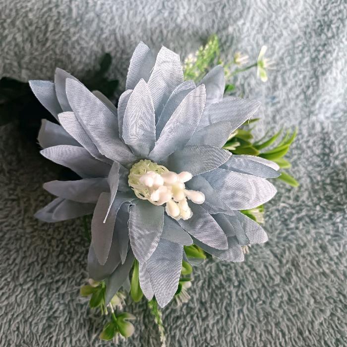 Cucuk bunga anemone || Cucuk sanggul bahan kain