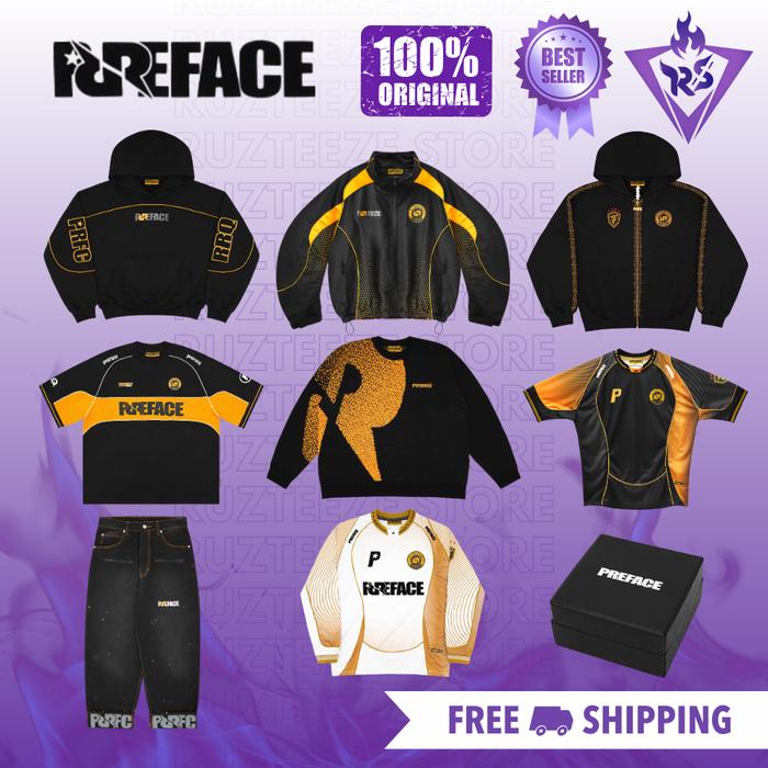 [ORIGINAL 100%] PREFACE X RRQ COLLABORATION LIMITED EDITION | Hoodie PREFACE RRQ REVIVAL LEGACY LINE