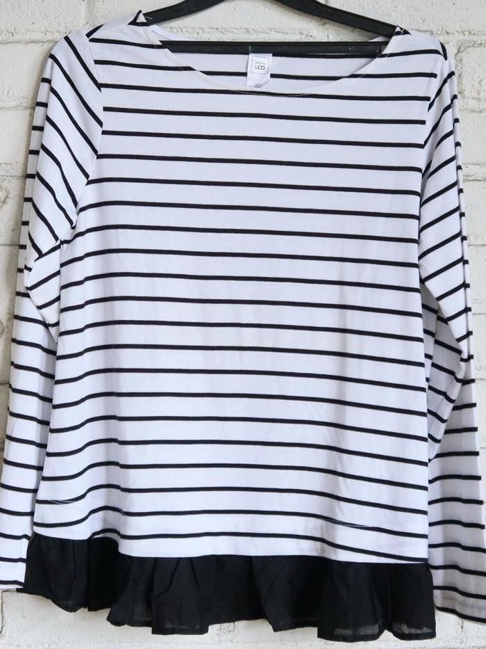 blouse lengan panjang wanita, CLOTHING & CO -size 10