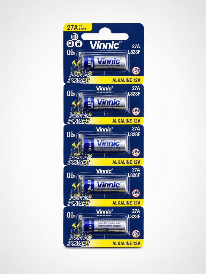 BATERAI VINNIC 27A Bisa Untuk Remote Monil/Motor, Bell Wireless, Kamera, Mainan, Korek/Mancis Listri