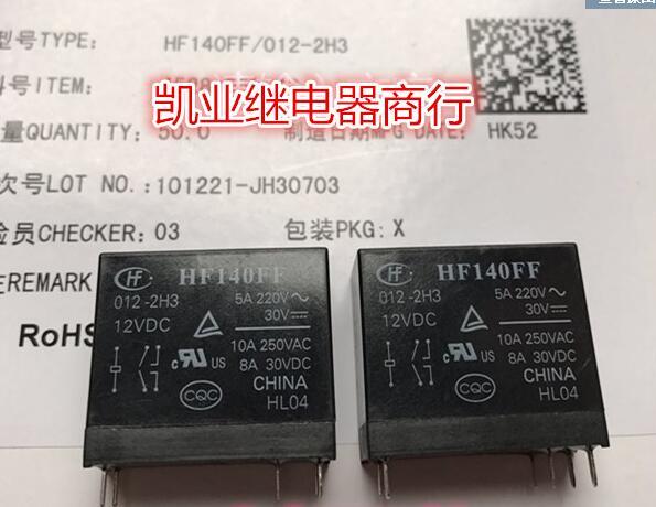relay HF140FF 012-2H3 HF140FF-012-2H3 12VDC DC12V DIP6 10pcs/lot