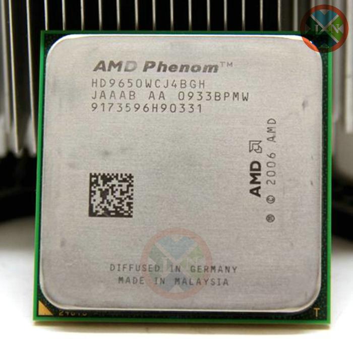 AMD Phenom X4 9650 2.3 GHz Quad-Core CPU Processor HD9650WCJ4BGH