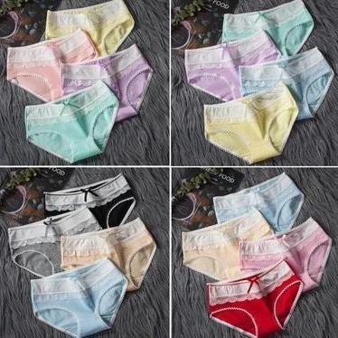 CD imut Jepang fashion Undies Celana Dalam Wanita Polos Katun Cewek