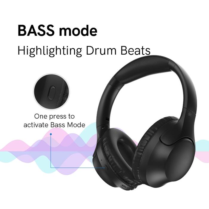 QCY H2 Wireless Bluetooth 5.3 Headphones Bass HIFI Stereo Headsets
