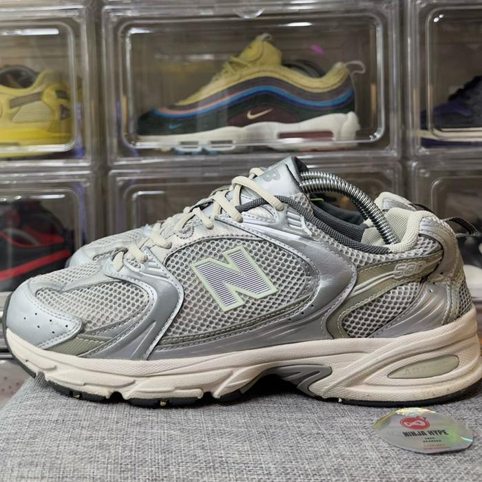 NB 530 SILVER EARTH , NB 530 SILVER , NB 530 , SNEAKERS , SEPATU , SHOES