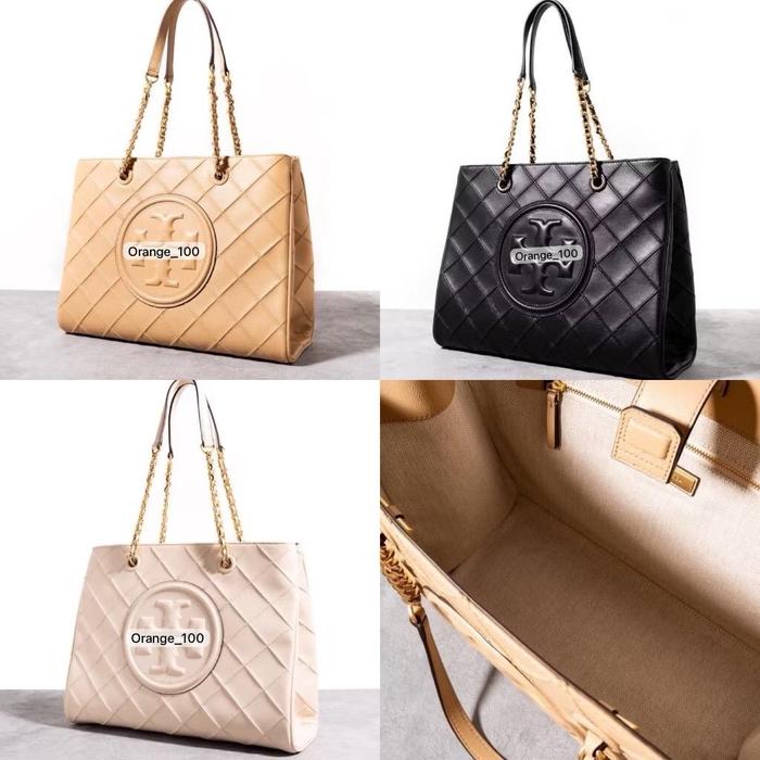 TAS WANITA TB FLEMING SOFT CHAIN TOTE BAG LEATHER ORIGINAL