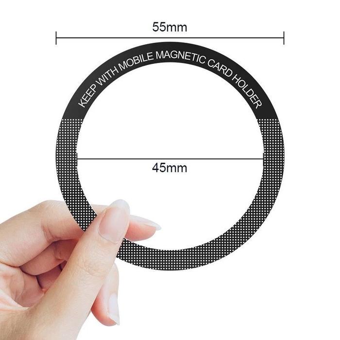 Magnetic Magsafe Wireless Ring Adapter Sticker Android Iphone Case Ring Universal