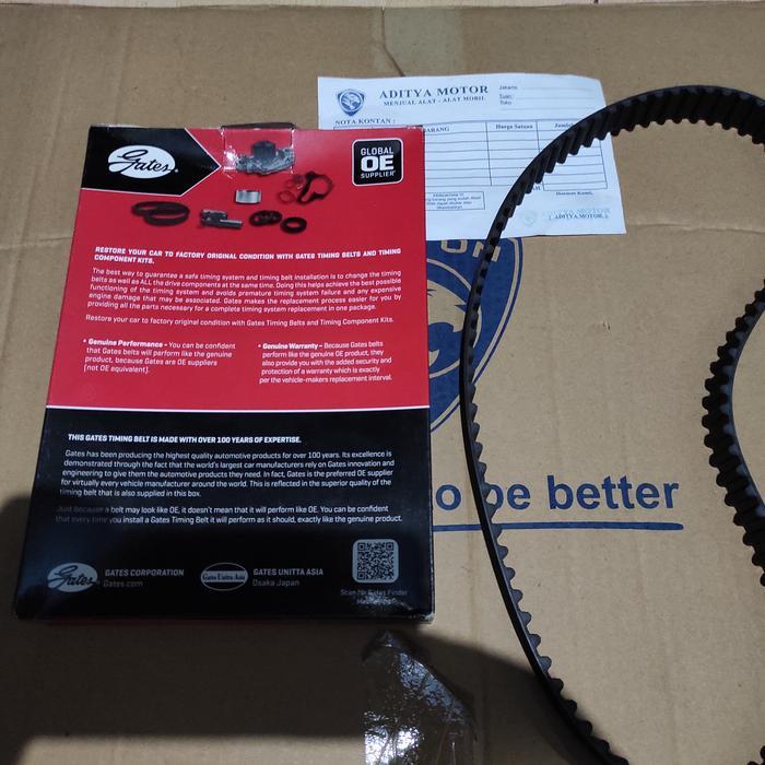timing belt set proton wira saga iswara GATES JAPAN O1