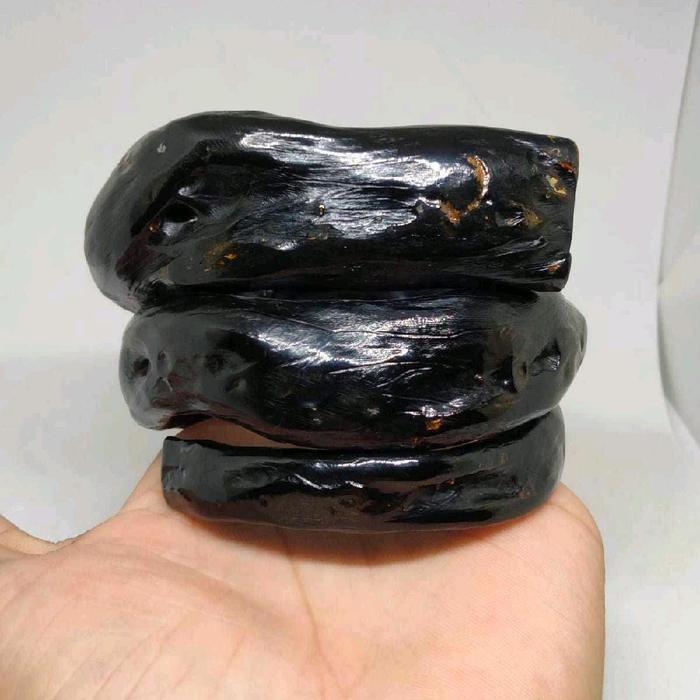 gelang akar Bahar merah natural lilit 3 jumbo
