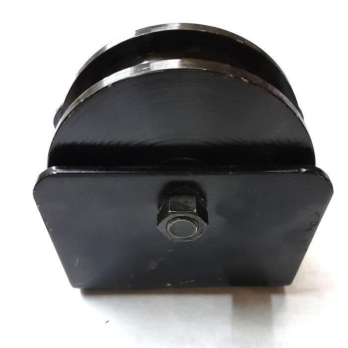 roda pintu gerbang/roda pintu bubutan/roda besi gerbang 4 inch