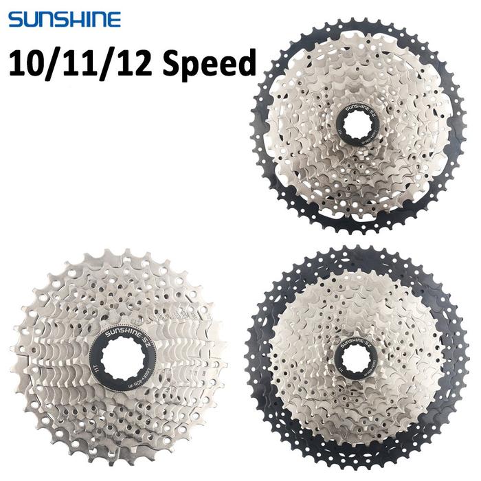 Sunshine MTB Cassette 10 11 12 Speed Road Bike Ratchet 32T 50T 52T