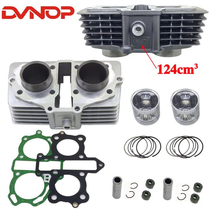 Motorcycle Cylinder Kit For Honda CB125 TWIN CA125 Rebel CB125T