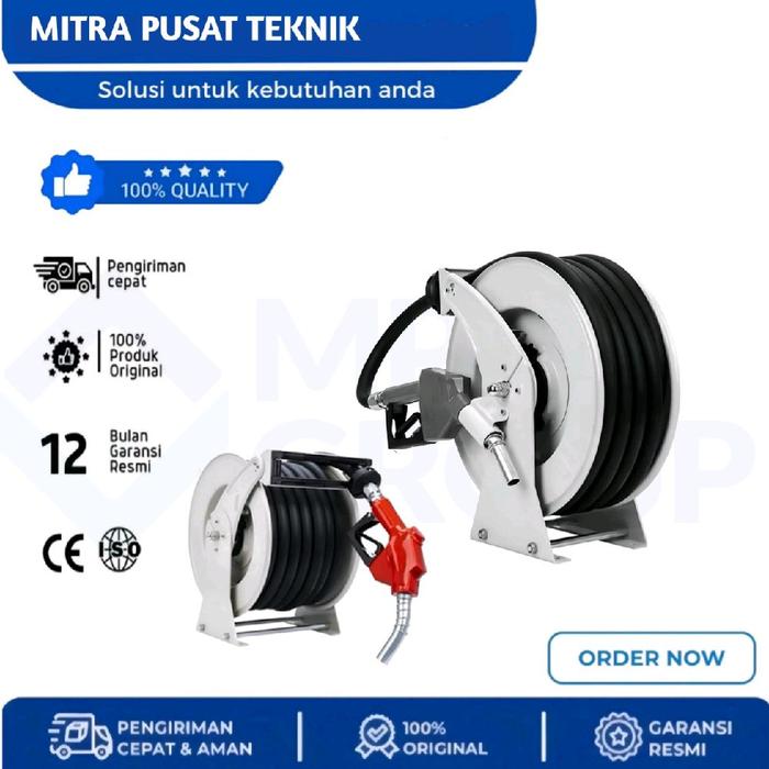 Hose Reel Arus 3/4 Inch & 1 Inch - 3/4” Hose Reel Selang BBM Solar - 1”