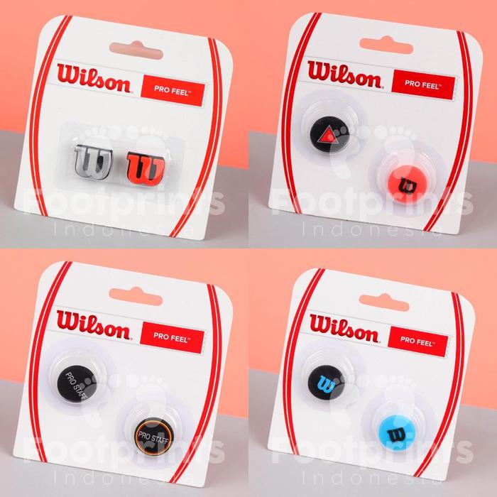 Wilson Pro Feel Ultra Clash Pro Staff Dampener Peredam Raket Tenis Tennis Damper