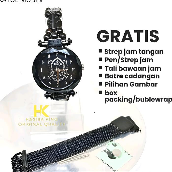 Jam Tangan Tali Kokkah Kaukah wanita santriwati tali Daun piih Gambar Watches Aksesoris