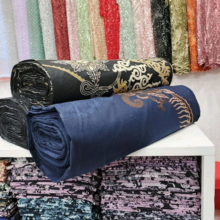 KAIN BATIK BAHAN KATUN HALUS PREMIUM 100%ORI(LEBAR 115 cm)KAIN BAHAN KEMEJA/BAHAN HEM/BAHAN BAJU SER