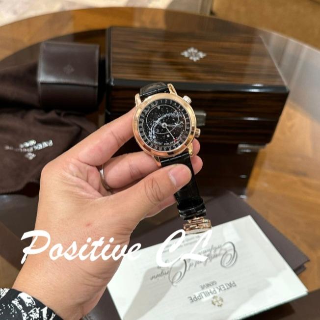 Positive Patek Grand Complications 6102 Watch Black 40mm