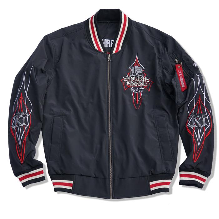 ROUGHREBEL OFFICIAL STORE - XSTRIPE BOLAK BALIK LIMITED Bomber Jaket Pria