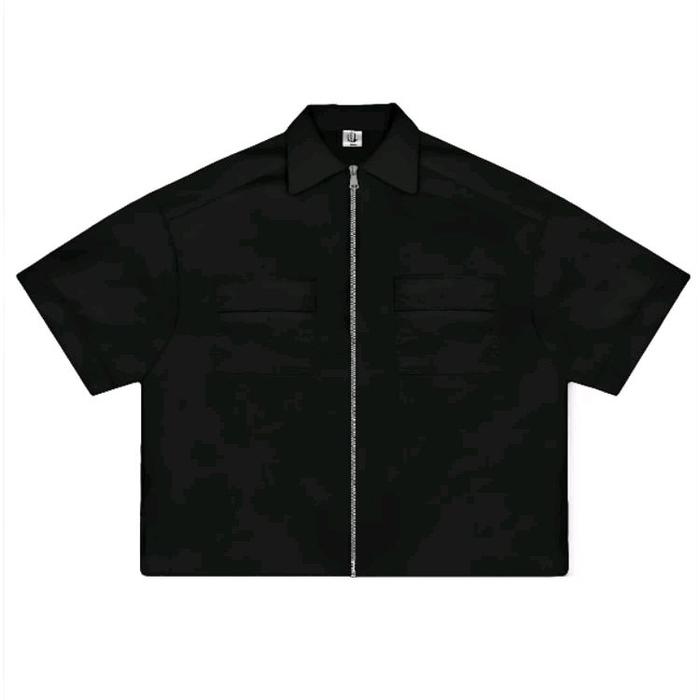 Workshit Katong dua polos cutiing"boxy"ourex clothing