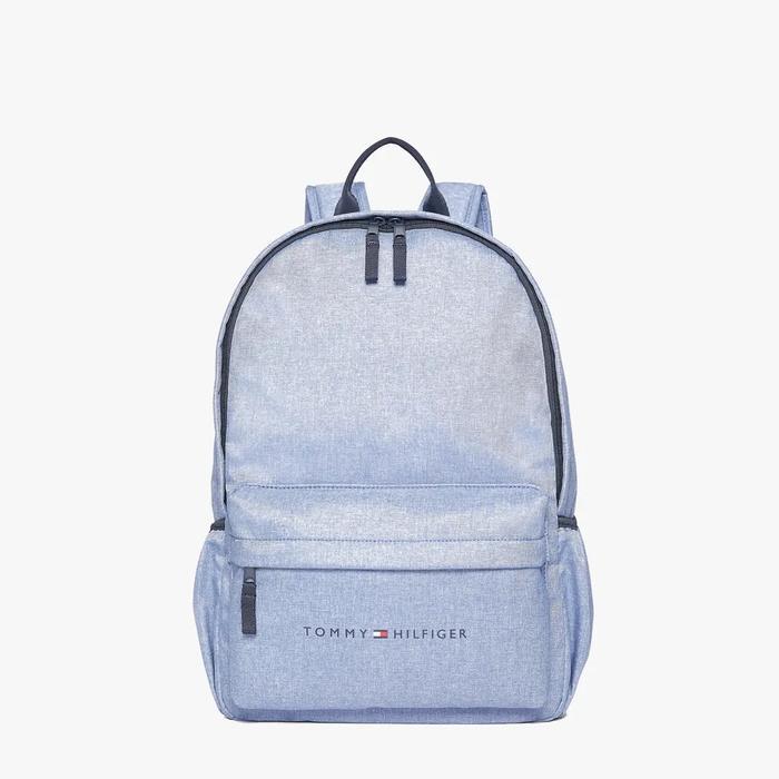Tommy Hilfiger Tommy Logo Chambray Oversized Backpack