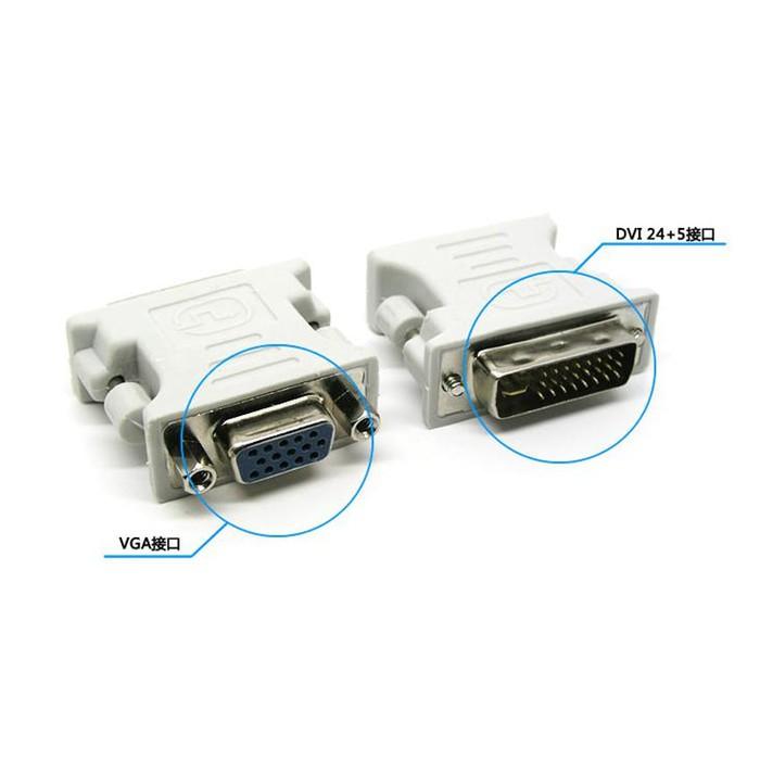 DVI 24+5 To VGA Converter DVI Male to VGA Female