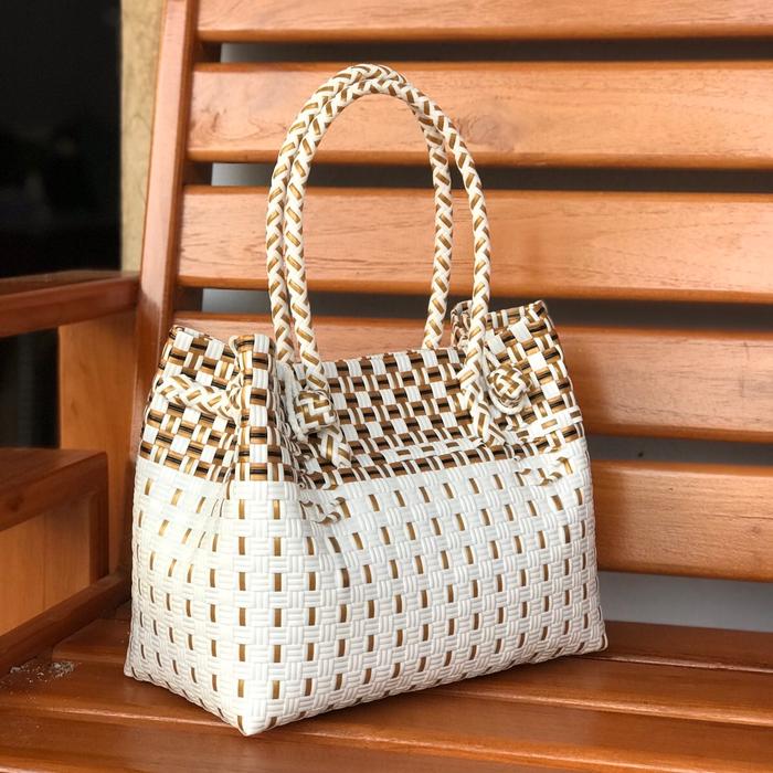 Tas Jali Premium ukuran 28x14x22cm Isi Gula 5kg / Tas Jali Premium Kancing 2 / Tas Buwuh / Tas Konda