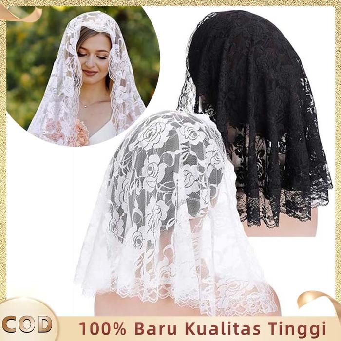 Kerudung Doa Mantilla Mantila Mantilla Kerudung Katolik Kerudung Katolik