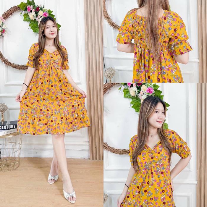 DASTER FLORIN // Dress Florin // Daster Bali Pendek // Daster Rayon // Daster Virall // Daster Kekin