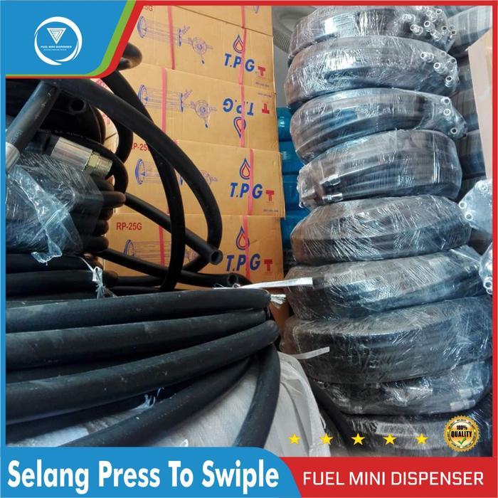 Selang Pom Mini - Selang Nozzle - selang dispenser spbu Pres To Swiple