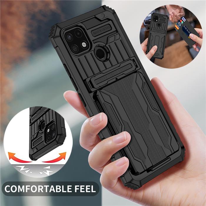 Realme C31 C35 C25y Shockproof Case for OPPO Realme C21 Armor Bracket
